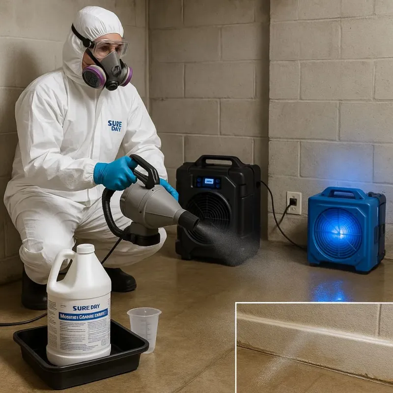Sanitization and Odor Removal process in Pretty Bayou, FL