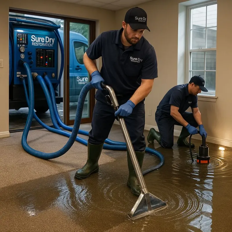 Water Extraction and Removal process in Pretty Bayou, FL